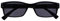 OPULIZE Nero Lettori Sole Occhiali Da Lettura Uv400 Uomo Donna Uvsr011 +2,00-50 Gr