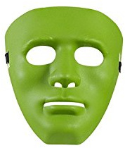 Widmann - Anonymousmaske, Kostümzubehör, Accessoire, Karneval, Halloween, Mottoparty