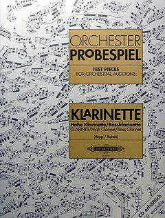 ORCHESTER PROBESPIEL - arrangiert für Klarinette [Noten / Sheetmusic] Komponist: KOLBINGER KARL RINDERSPACHER KARL [Gebundene Ausgabe]