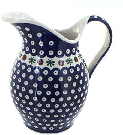 Bunzlauer Keramik Karaffe/Krug/Kanne 1,7 Liter Ø21,5xH21,0cm im Dekor 41