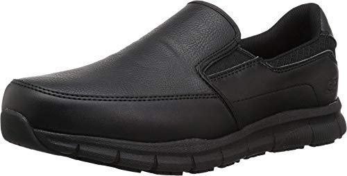 Skechers Nampa Groton Zapatillas para Hombre, Negro -, 8.5 Wide