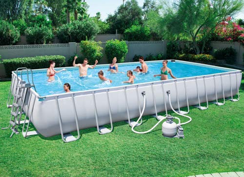 PEBSHOP Piscina Rettangolare Rigida L. 956 X P. 488 X H. 132 CM.