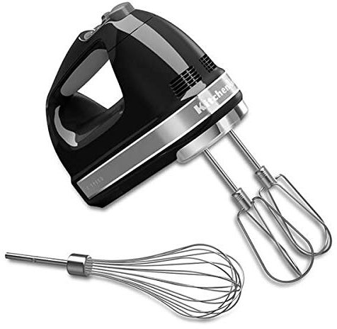 Kitchenaid Hand Mixer 7 Speed Onyx Black 5KHM7210BOB
