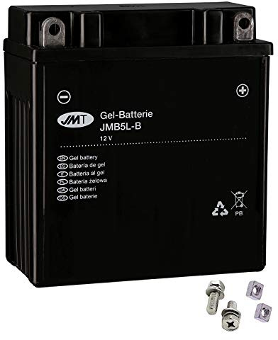 YB5L-B JMT Gel Batterie für RD 350 LCH YPVS Baujahr 1986-1989