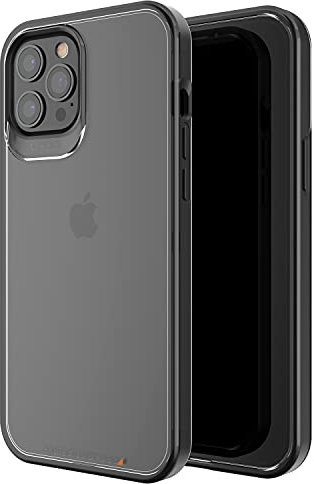 Gear 4 702006163 Hackney 5G Designed for iPhone 12 Pro Max, Advanced Impact Protection by D3O, with 5G Plus Technology - Black