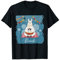 Damen Yoga LLamaste | Kawaii Lama Meditation T-Shirt