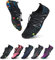 ziitop Wasserschuhe Herren Strandschuhe Damen Schwimmschuhe Unisex Schnell Trocknend Aquaschuhe rutschfest Surfschuhe Barfuß Badeschuhe für Gehen,Yoga,Bootfahren(Schwarz,EU44)