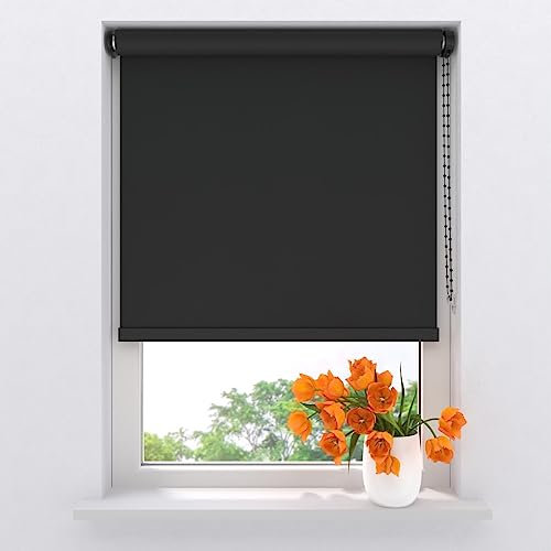 Rollo Easy Soft - Verdunkelnd - Schwarz - 120 x 190