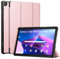 Fintie SlimShell Funda Compatible con Lenovo Tab M10 (3.ª Generación) 10.1 2022 - Carcasa Fina y Ligeta con Función de Soporte y Auto-Reposo/Activación, Oro Rosa