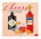 Uncoated Paper Cheers! Wall Calendar 2023 (FOOD DRINK)