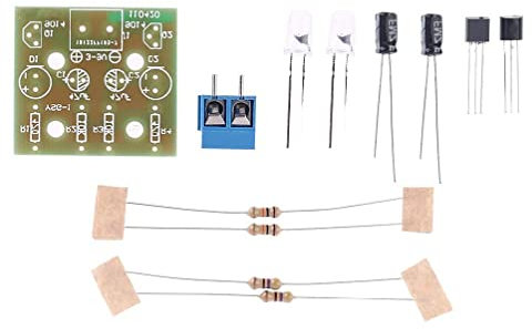1Set Elektronische DIY Making Kits Blinkende Lampe Elektronische Leiterplatte Teile Elektronische DIY Making Kits