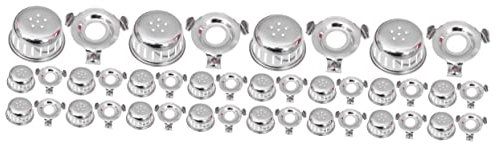 ULTECHNOVO 40 Sets Pressure Cooker Anti-blocking Cover Pressure Cooker Anti Blocking Cover Power Pressure Cooker Xl Replacement Parts Mirros Safety Valve Universal Stainless Steel
