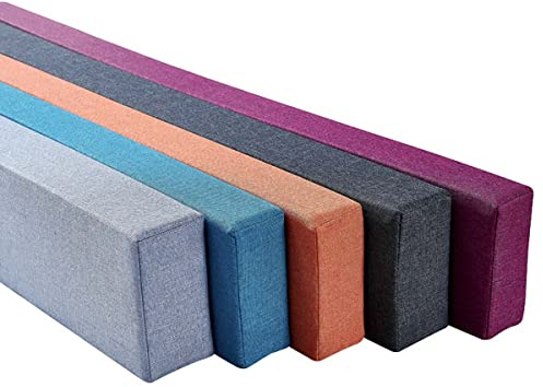Bettlückenfüller für Kopfteil, individuelle Größe, Lücke zwischen Matratze und Kopfteil, 120 cm/150 cm/180 cm/200 cm lang, Bett, geschlossene Nahtfüllung, Sofa-Armlehnen-Kissen