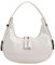 GSenhui Moon Bag Halbmond Schultertasche PU Leder Kleine Umhängetasche Damen Y2k Handtasche mit Reißverschluss Vintage Achselhöhle für Frauen