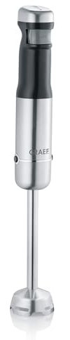 GRAEF. Akku-Stabmixer HB802 inkl. 4tlg. Zubehör-Set & Aufbewahrungsbox, kabellos, stufenlose Geschwindigkeitsregelung, Pürierstab, Reinigungsbürste, Zerkleinerer