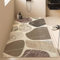 Pevfeciy Grand Tapis Douche antidérapant 100x150 cm Tapis de Douche antidérapant de Style Moderne en PVC Doux et Confortable avec de Drainage, Haute perméabilité à l'eau, adapté aux Zones humides