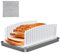 Bread Slicers for Homemade Bread,Adjustable Width Bread Slicer,Bread Cutter Slicer with Crumb Tray,Handhold Bread Slicing Guide with Crumb Tray,for Loaf Baguette Sandwich Mit Cleaning Cloth(White)