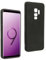 REY Cover in Gel TPU Nera per Samsung Galaxy S9 Plus, Ultra Sottile 0,33 mm, Morbido Flessibile, Custodia Silicone