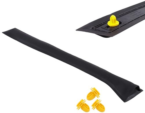INLY Couverture du Montant Central Baguette décorative Baguette de Protection Porte Colonne B Gauche Compatible avec Opel Astra H 13123710 122782 (2004-2010)