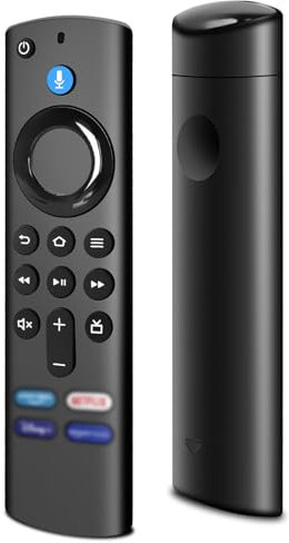 Ersatz-Sprachfernbedienung (3. Gen) mit Sprachfunktion für Insignia TVs/Pioneer TVs, Mit Lautstärketasten, EIN/Aus-Taste