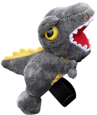 Generisch Plüschmotorbike Dekorzubehör - Niedliche weiche Plüschmotorbike - | Komfort -Motorrad -Lenker -Ornament | Kleine Dekoration Anhänger Ornamente | Lenkerdekoration für Familien, Freunde