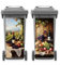 ANATTASOUL 2 Sheets Wheelie Bin Stickers Decorative Red Wine and Grapes Waterproof Dustbin Covers Decor, 14.9x 32.2 Adhesive Large Decal for Bins, Fridge, Wall Outdoor, Indoor Decoration