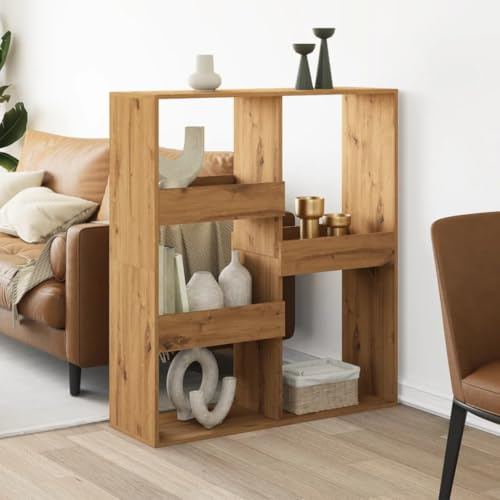 Woonisher Raumteiler Artisan-Eiche 100x33x115 cm Holzwerkstoff bücherregal Holz