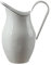 Münder-Emaille - Wasserkanne - Wasserkaraffe - Weiß - 2,5 l
