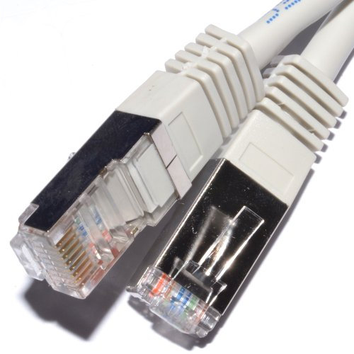kenable Network Cat5E FTP Ethernet LAN SHIELDED Patch Cable Lead 3m Grey [3 metres]