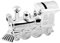 Silver Plated Train Money Bank by Juliana