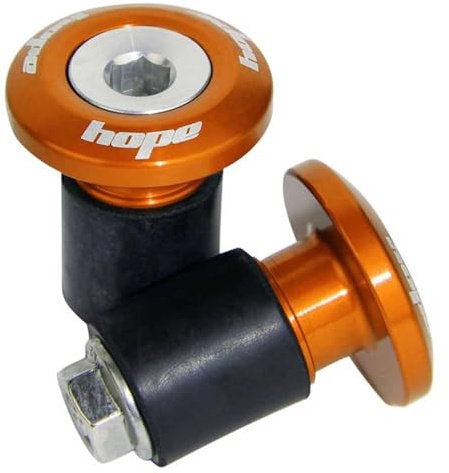 Hope Grip Doctors Bar End Plugs Light Weight ORANGE