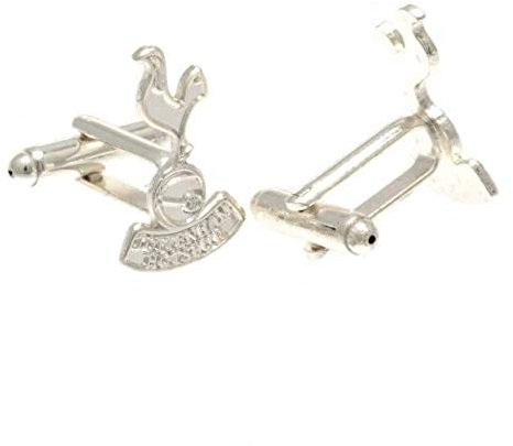 Tottenham Hotspur F.C. Versilberte Manschettenknöpfe, offizieller Merchandise-Artikel