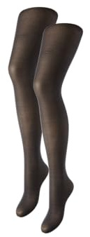 PIECES Damen Pcnew Nikoline 20 Den 2 Pack Tights Noos Strumpfhose (2er Pack)