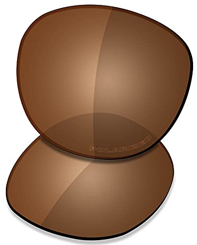 Saucer Premium Ersatzgläser für Oakley Latch OO9265 Sonnenbrillen High Definition - Amber Brown Polarisiert