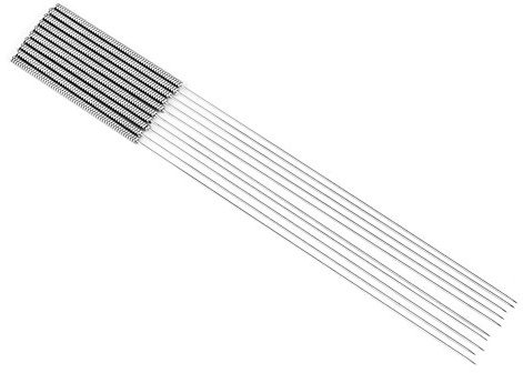 Tangxi 10Pcs/Box Cleaning Needles 3D Printer 0.4mm Nozzle Cleaning Steel Needles Kit for All 0.4mm Nozzle Reprap, Makerbot, Flashforge and More