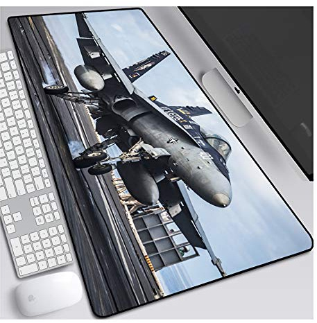 ITBT Mauspad World of Warships XXL Gaming Mauspad, 900x400mm Anime Mousepad, Höchstmaß an Präzision, extra stark vernähter Rand, gummierte Unterseite, Desktop Computer, H