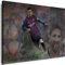 Myartstyle - Bilder Lionel Messi Fußball 100 x 70 cm Leinwandbilder Xxl - 1 Teilige Wandbilder Kunstdrucke w-a-2030-10