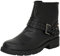 Fitters Footwear That Fits Donne Stivaletto Lexi PU Stivaletto Biker con Fibbia e Stampa Coccodrillo (43 EU, Nera)