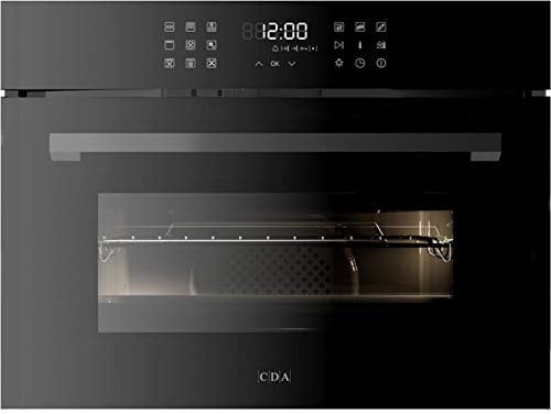 CDA 40L Compact Built in Combination Microwave Oven - Black