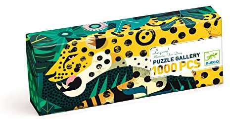 DJECO 37645 P. Leopard Galerie Geschicklichkeit Spiele, bunt