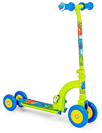 OZBOZZ My First Adjustable Kick Scooter-Dinosaur SV20038, Mehrfarbig