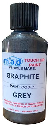 TOUCH UP PAINT 30ML BOTTLE FOR GRAPHITE GREY ALLOY WHEEL (JUST PAINT)