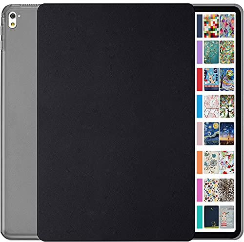 DuraSafe Cases Funda protectora para iPad Pro 2016 9.7 pulgadas [Pro 9.7] A1673 A1674 A1675 Slim Hard Shell - Negro