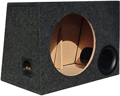 NSC 1 cassa trapezoidale bass reflex per subwoofer da 30 cm di diametro volume quaranta litri cofano bagagliaio auto, 1 pezzo