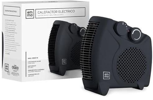 EMMA - Envío 24h - Bajo Consumo, Alto Rendimiento de Electrodomésticos - Hogar y Hostelería - Cosecha Privada (Estufa Calefactor)