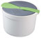 kowaku Cottura del Riso, Pentola a Vapore per Riso a Microonde, Pentola da 2 Litri Pentola a Vapore a Pressione per Microonde Microonde, per Riso, Verdure, Verde