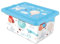 Acan Tradineur - Caja de plástico con tapa y cierres laterales clip, cajón de almacenaje multiusos, ordenación, objetos, hogar, fabricada en España (Lets Fly, 23 litros, 45,5 x 32 x 22 cm)