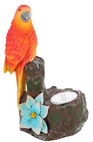 Toddmomy 1stk Vogelharzlampe Vogel Nachtlicht Vogel-solarlampe Vogel Solarlicht Solarlampe Für Den Außenbereich Vogel Skulpturen Vogel-ornament-licht Solarfigur Außen Terrasse Statue Tier