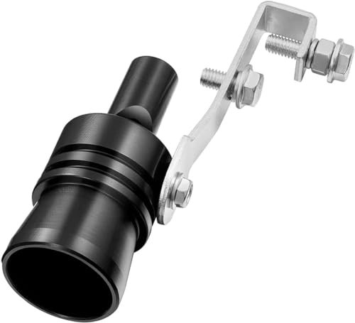 Oriental eLife Turbo Sound Whistle, Aluminiumlegierung Auto Turbo Sound,Blow Off Ventil Simulator Whistler, Auspuff Schalldämpfer Auto Modified Part XL für Endrohre,Aluminiumlegierung