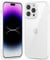 oakxco Thin Slim Clear case for iPhone 14 Pro Max, Transparent Hybrid Hard Shell Plastic & Soft Silicone Rubber Bumper, Non-Yellow Acrylic Protective Lightweight Cover for Women, White